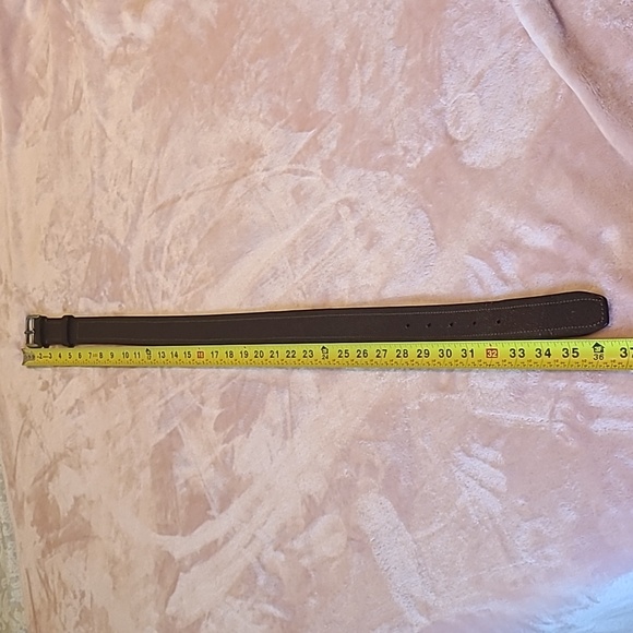 Banana Republic Genuine Leather Belt Size 30 Made in Italy - Picture 10 of 11
